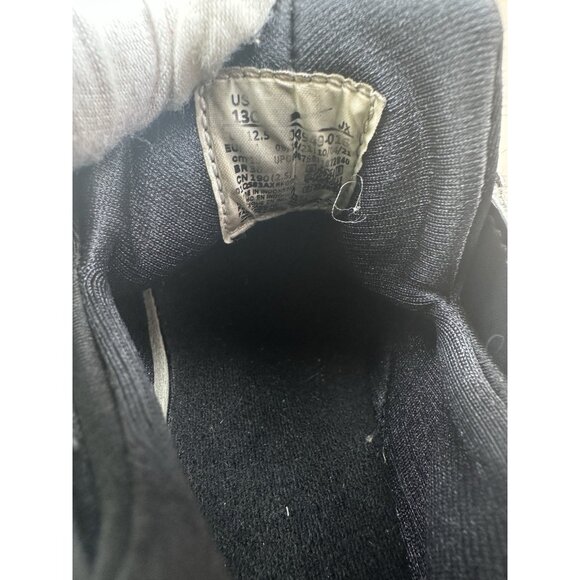 Nike Huarache Run Low Triple Black Size 13c (PS) - - Picture 8 of 10